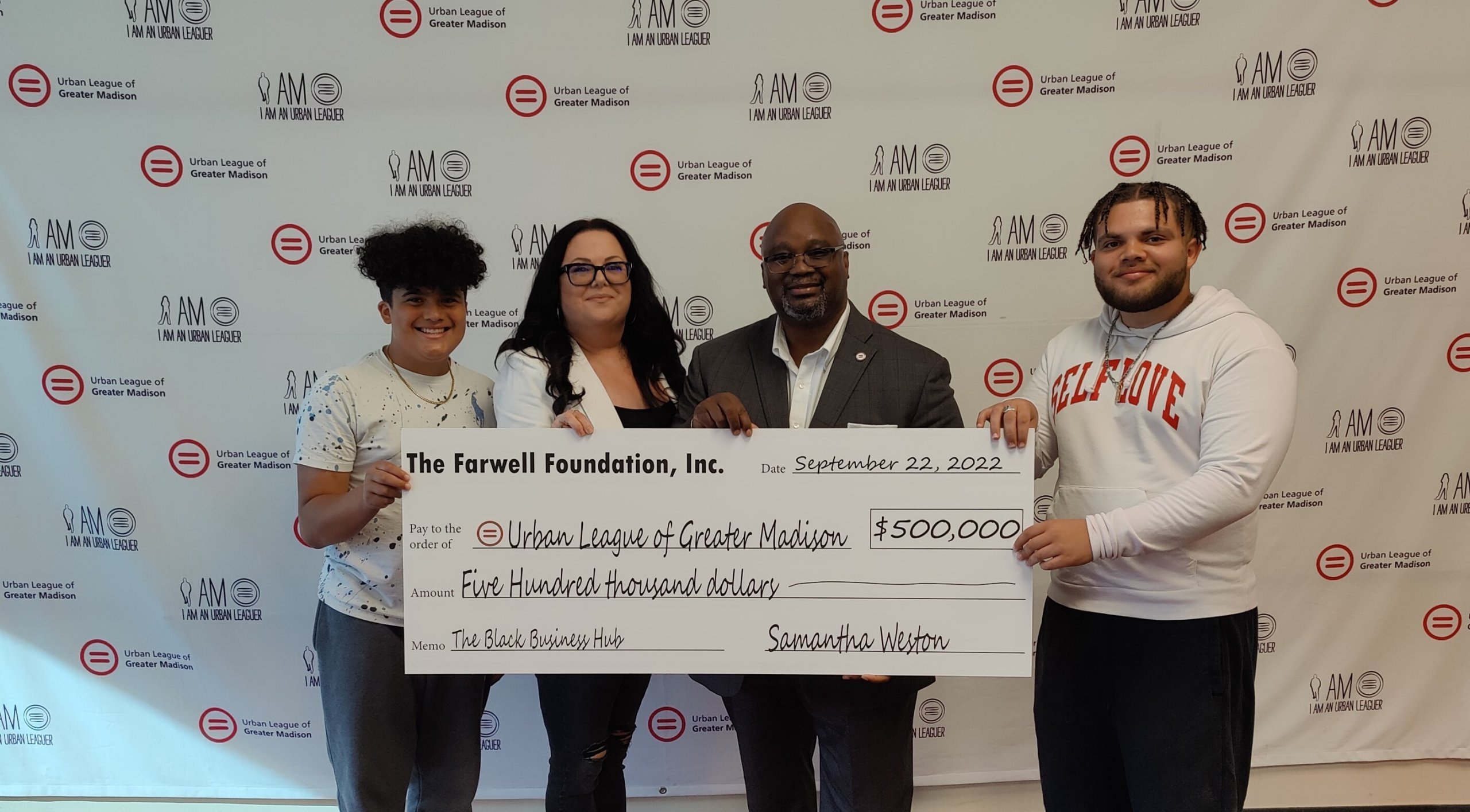 Farwell Foundation Announces $500,000 Donation  to Support The Black Business Hub